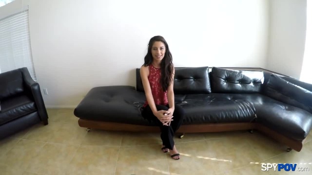 Худышка трахается с пикапером на камеру - #2